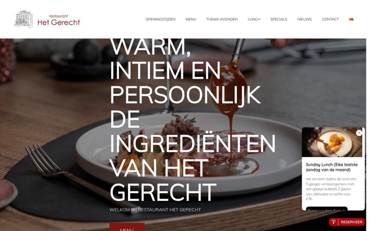 Snímek obrazovky bijhetgerecht.nl