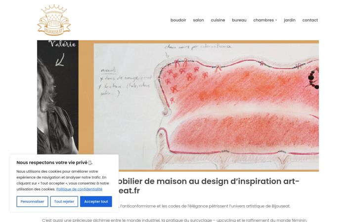 Skjermbilde av bijouseat.fr
