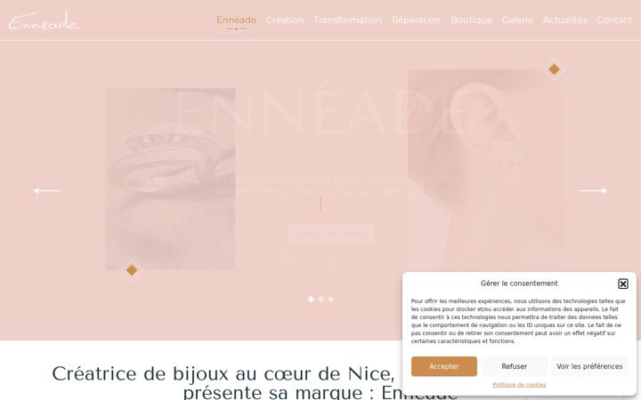 Screenshot of bijouterie-enneade-nice.fr