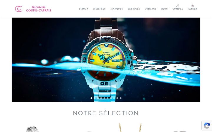 Screenshot of bijouterie-goupilcaprais.fr