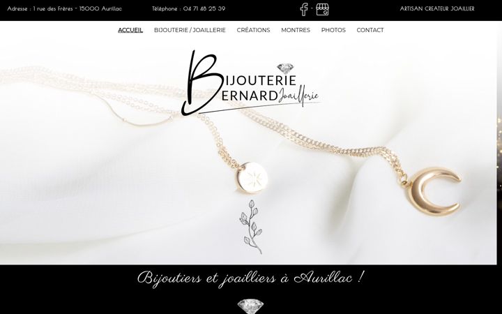 Screenshot of bijouterie-joaillerie-bernard.fr