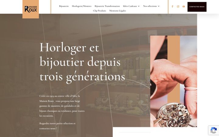 Screenshot of bijouterierouxales.fr