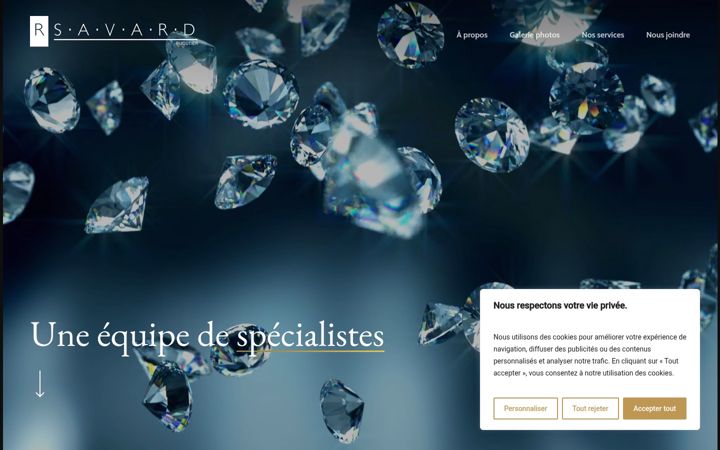 Screenshot of bijouteriesavard.com
