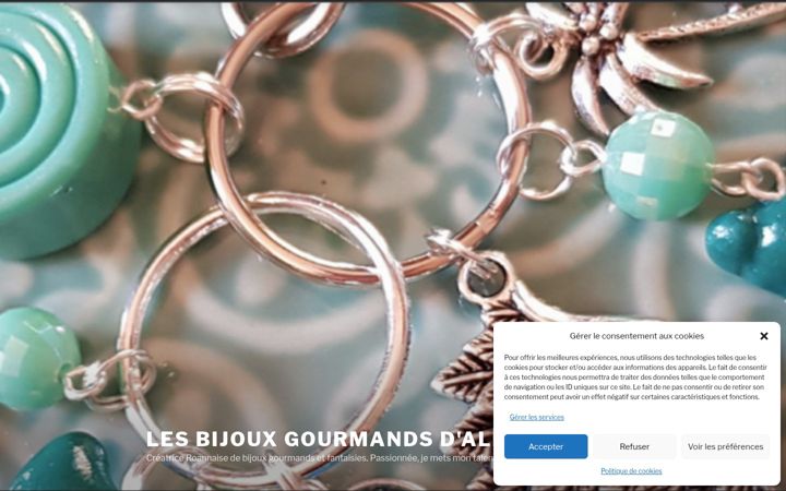 Screenshot of bijoux-alexandra.fr