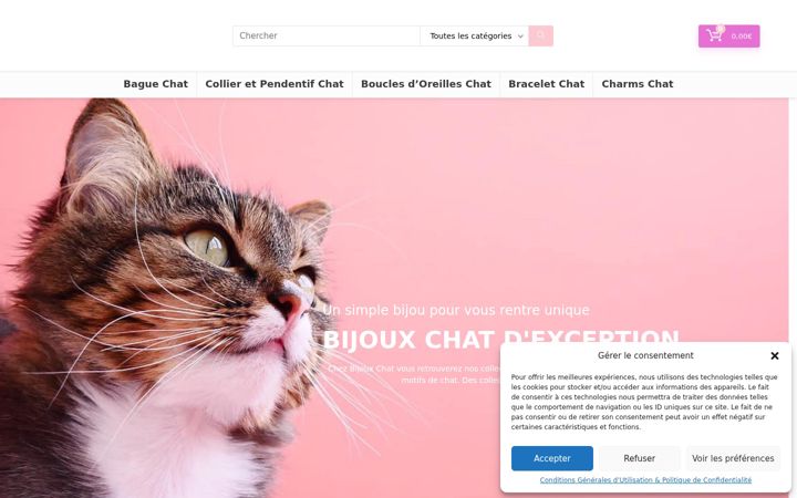Captura de pantalla de bijoux-chat.net