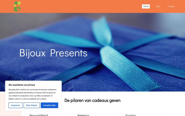 Screenshot ta' bijoux-presents.nl