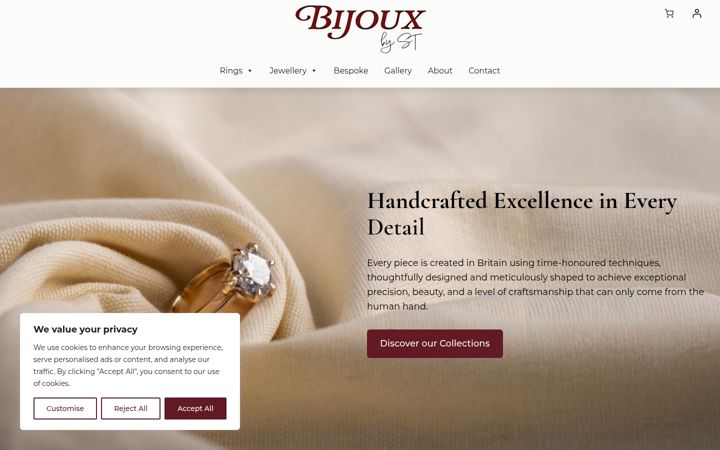 Captura de pantalla de bijouxbyst.co.uk