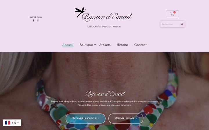 Screenshot of bijouxdemail.com