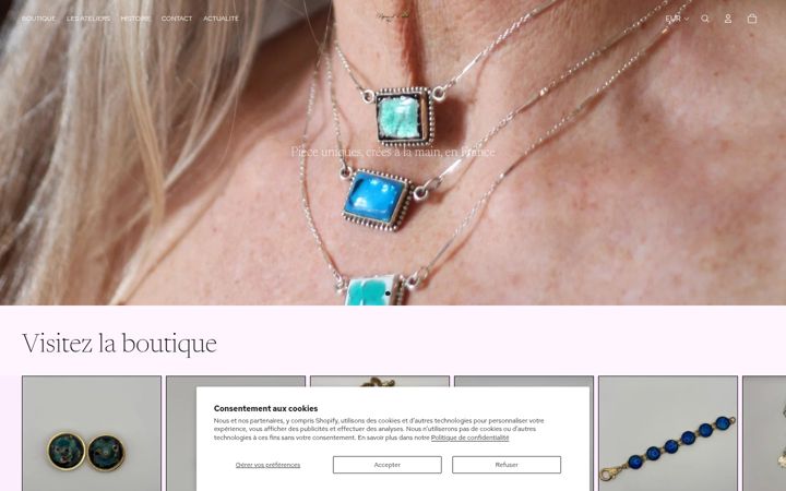 Screenshot of bijouxdemail.fr