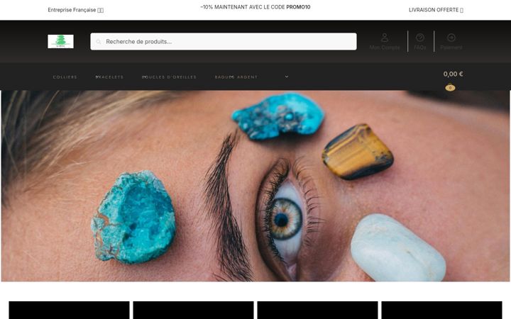 Screenshot of bijouxpierresnaturelles.com