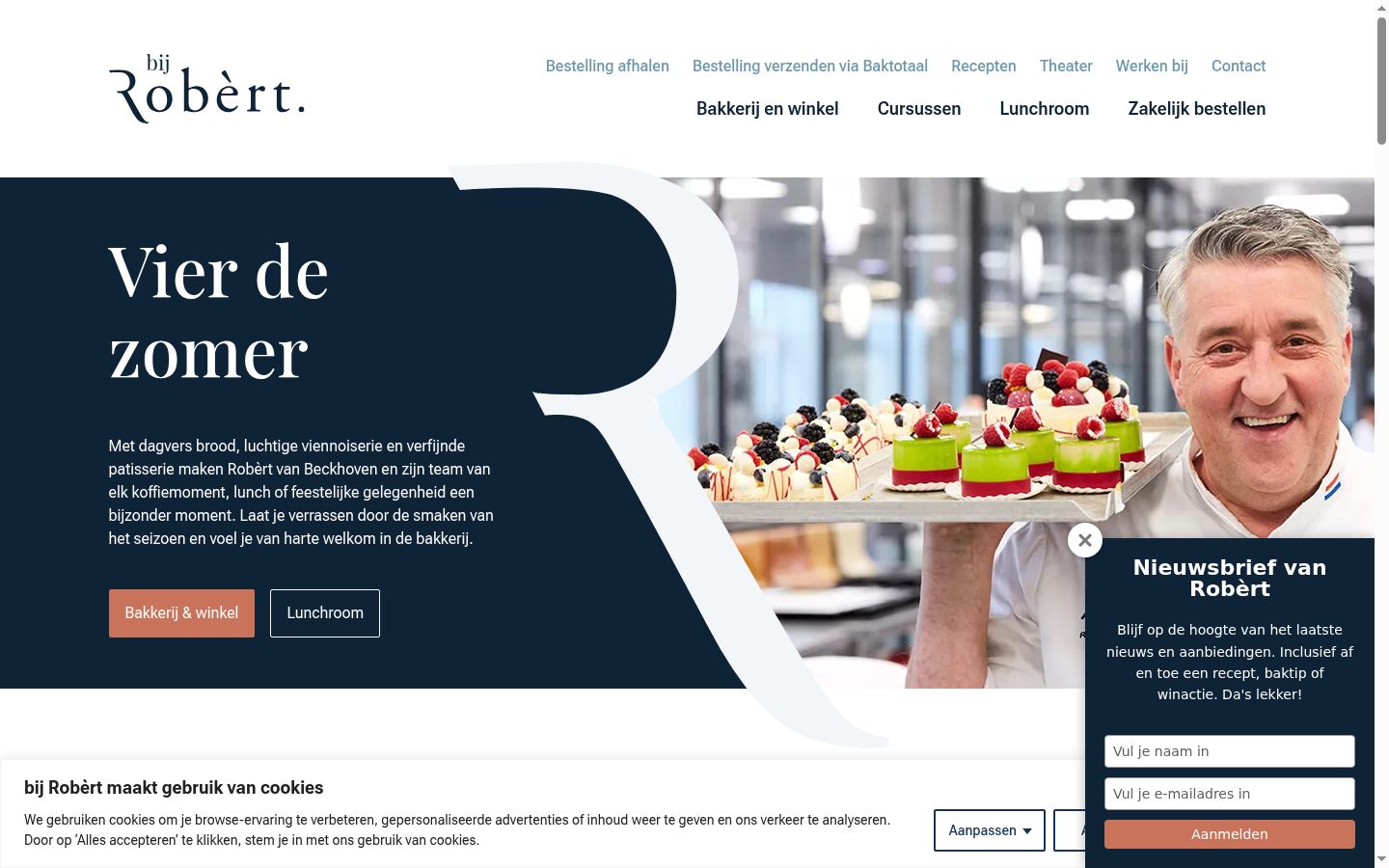 Screenshot tal-banner tal-kunsens muri qabel kwalunkwe interazzjoni