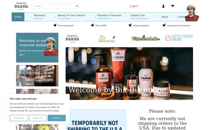 Screenshot of bik-bik.com