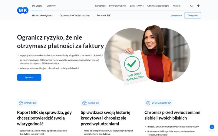 Screenshot ta' bik.pl