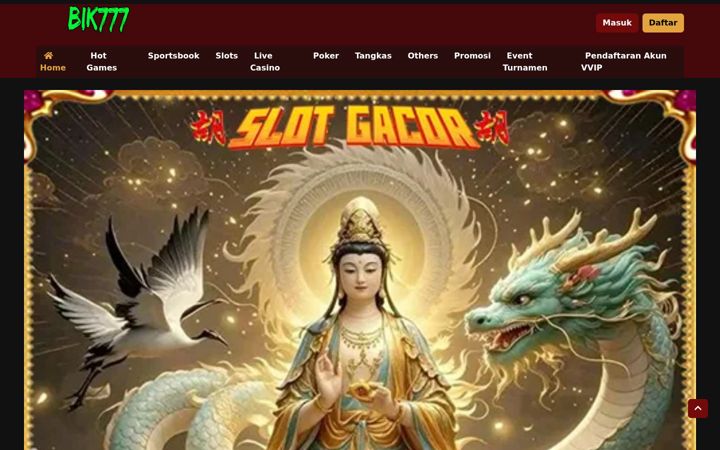 Screenshot of bik777.com