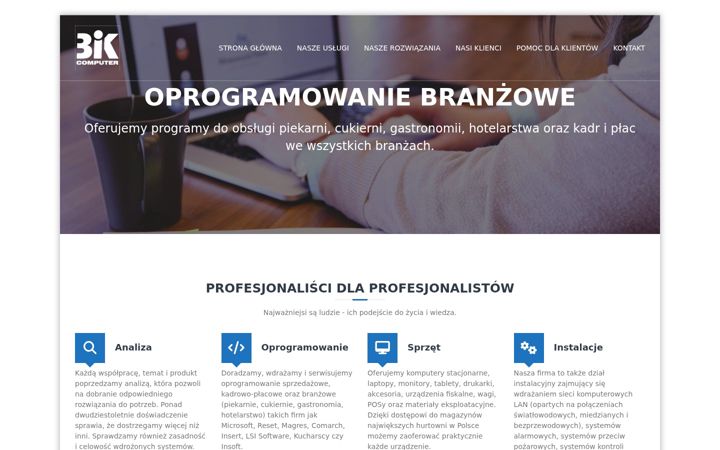 Snimka zaslona za bikcomputer.pl