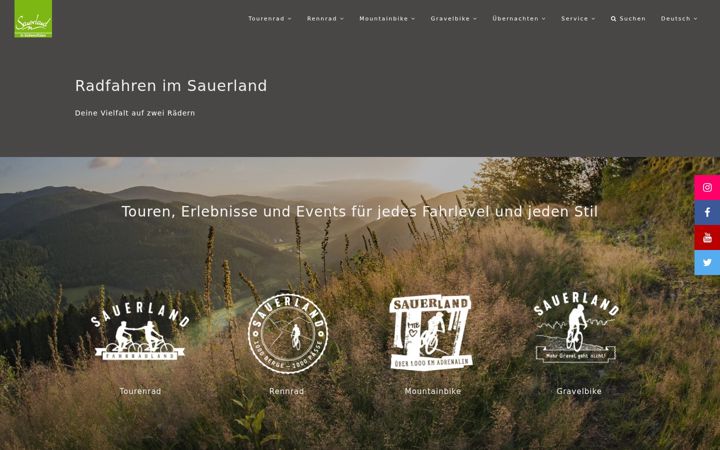 Screenshot of bike-arena.de
