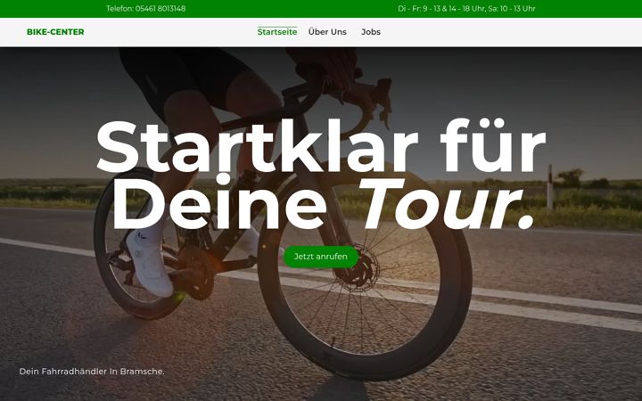Screenshot of bike-center-bramsche.de