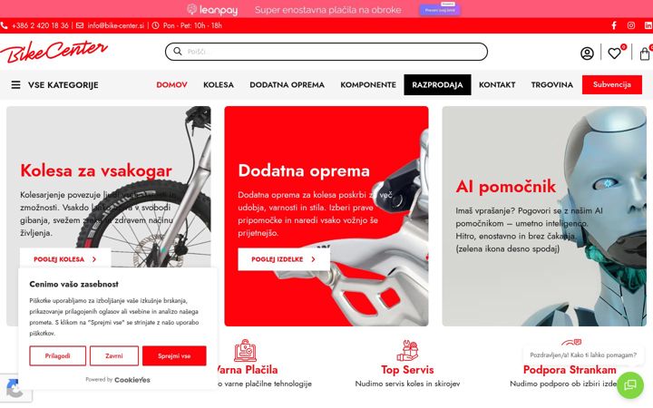 Screenshot di bike-center.si