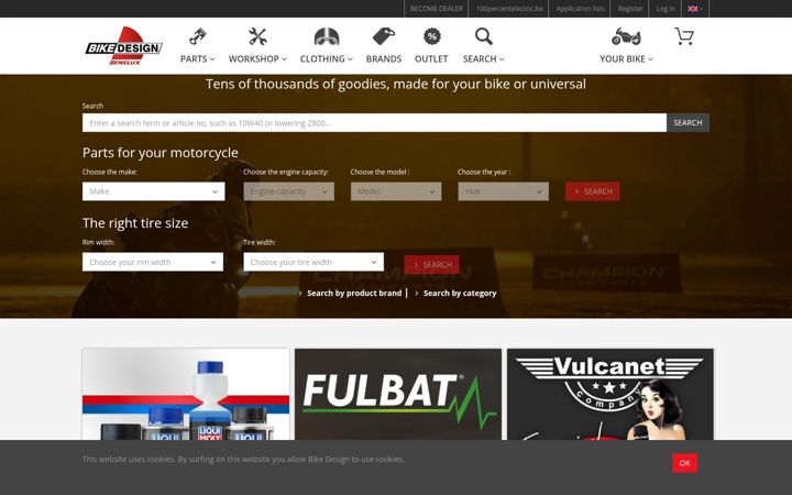 Screenshot of bike-design.com