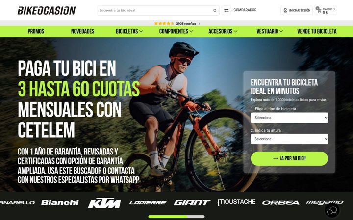 Screenshot of bike-ocasion.com