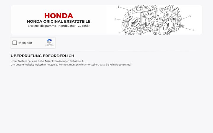 Snímek obrazovky bike-parts-honda.de