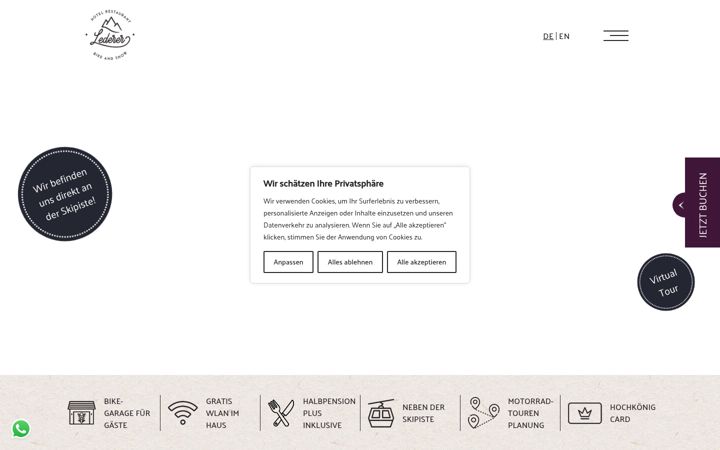 Screenshot of bike-snow-lederer.at