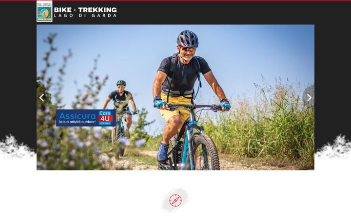 Screenshot of bike-trekking-lagodigarda.it