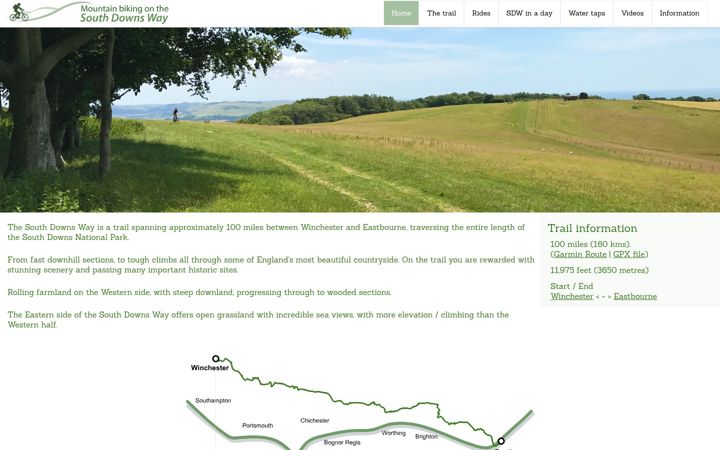 Screenshot of bikebible.co.uk