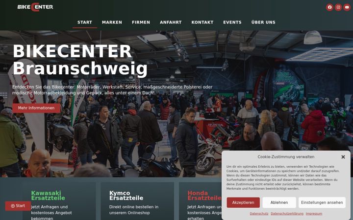 Screenshot of bikecenter-bs.de