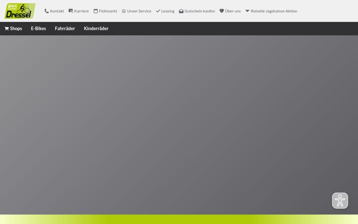 Screenshot of bikecenter-dressel.de