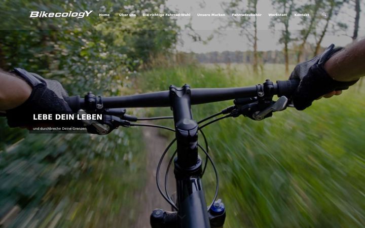 Screenshot of bikecology.de