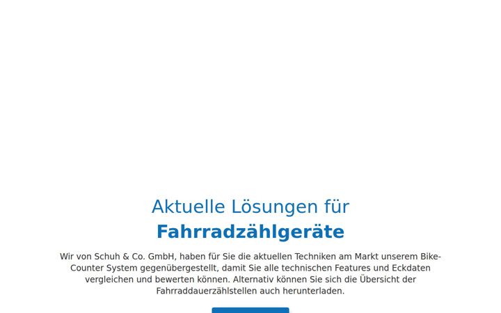 Screenshot of bikecounter.de
