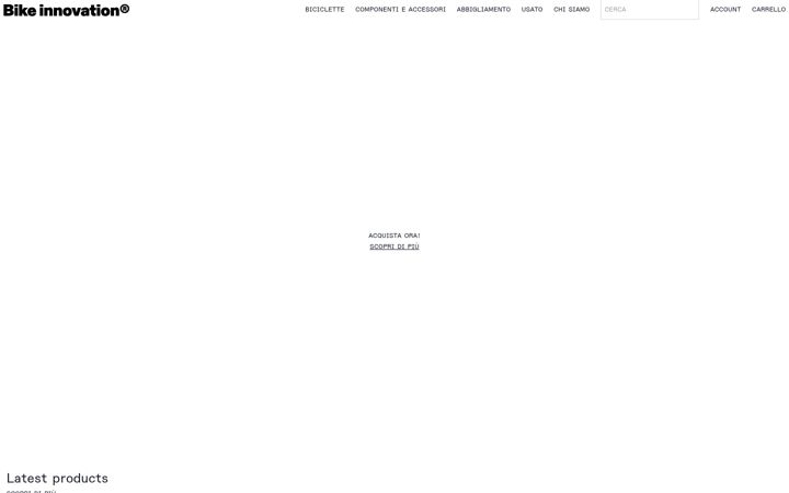 Screenshot of bikeinnovation.it