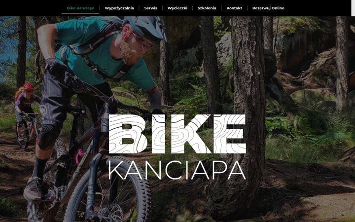 Screenshot of bikekanciapa.pl