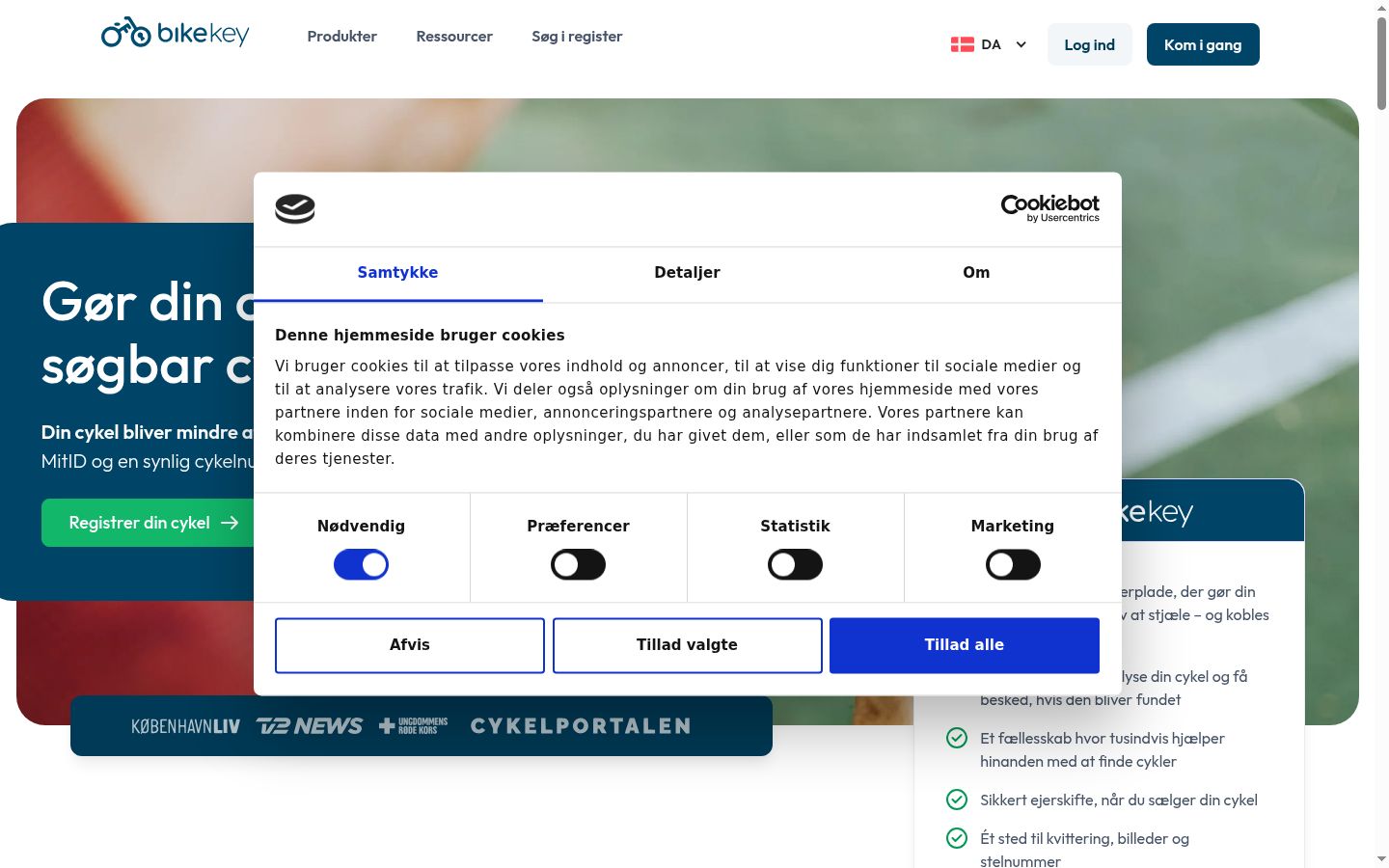 Snímka obrazovky banera súhlasu zobrazeného pred akoukoľvek interakciou