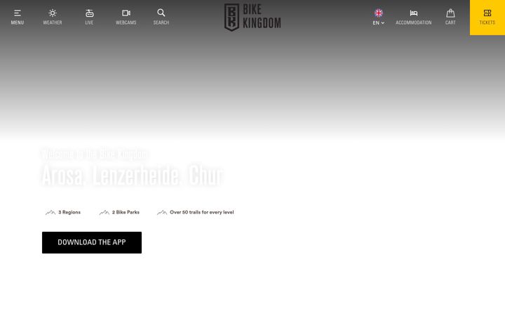 Skærmbillede af bikekingdom.ch