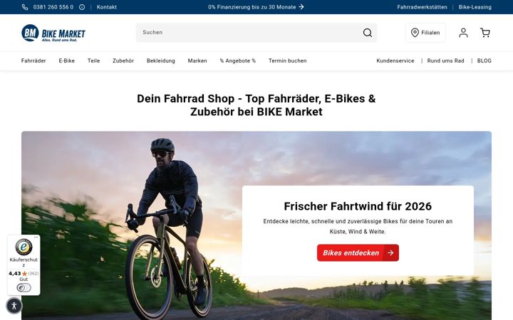 Screenshot of bikemarket24.de