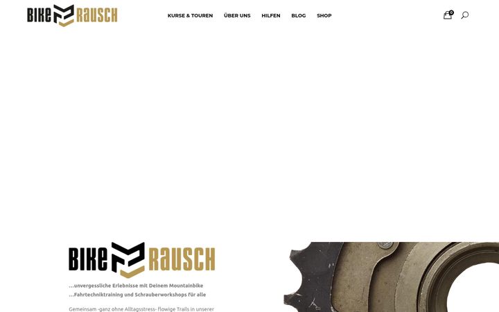 Screenshot van bikerausch.de