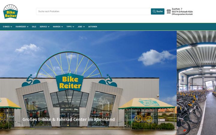 Screenshot of bikereiter.com