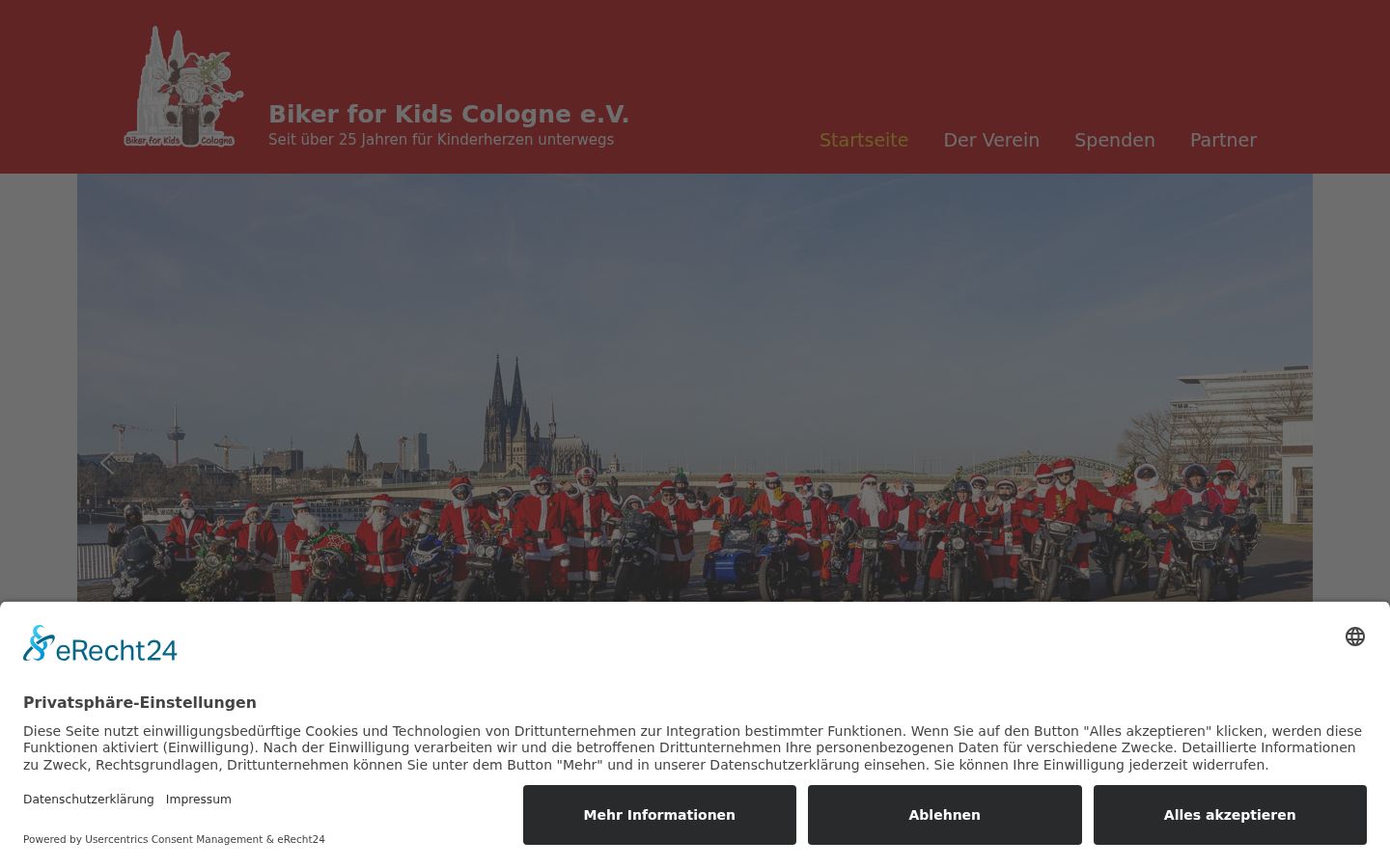 Screenshot tal-banner tal-kunsens muri qabel kwalunkwe interazzjoni