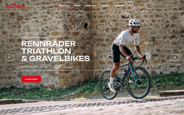 Screenshot van bikerite.de