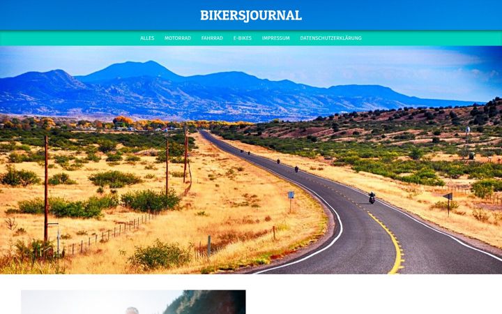Screenshot of bikersjournal.de