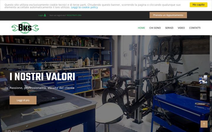 Screenshot of bikeservicesantantioco.it