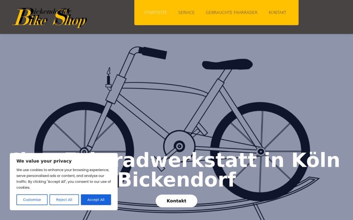 Screenshot of bikeshop-koeln.com