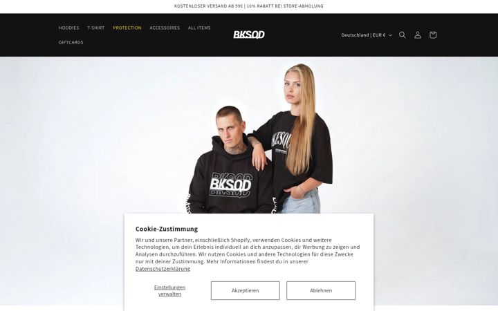 Skärmbild av bikesquad.de