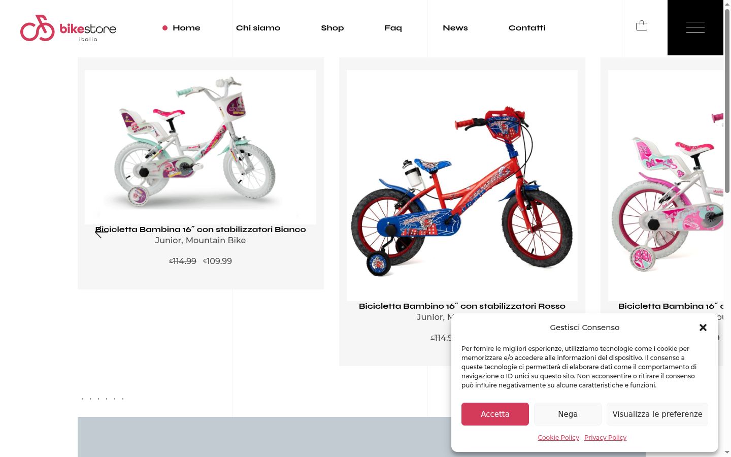 Sutikimo reklamjuostės, rodytos prieš bet kokią sąveiką, ekrano kopija