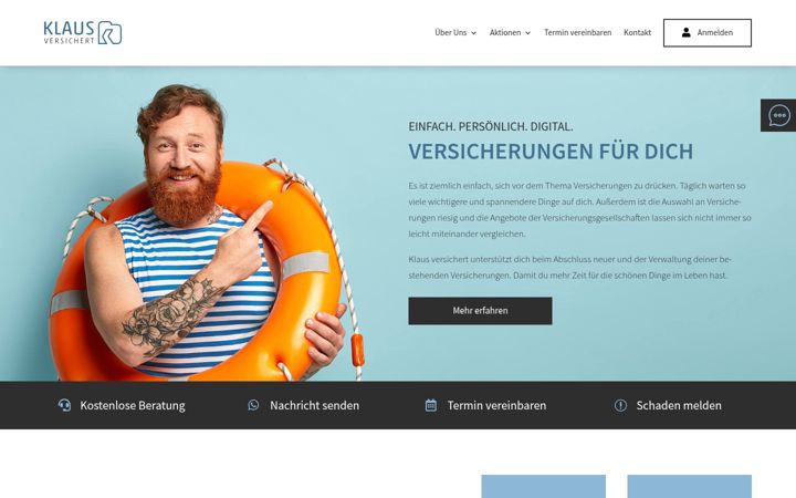 Screenshot of bikesurance.de