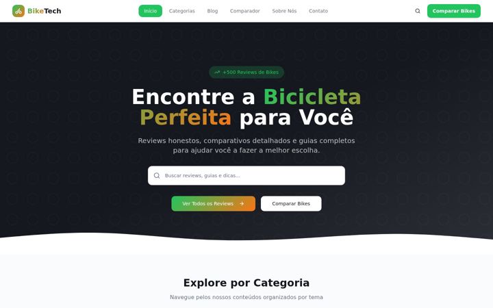 Screenshot of biketechjardins.com.br