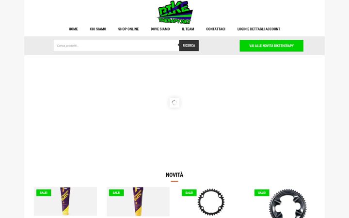 Screenshot of biketherapy.net