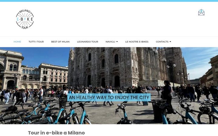 Skærmbillede af biketourmilano.it